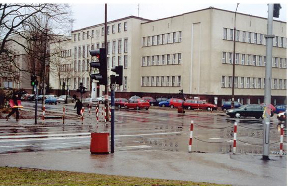 Białystok, ul. Mickiewicza 5 - w tym budynku mieścił się WUBP. Miejsce pierwszych "przesłuchań" R. Jakubowskiego ps. "Kot"